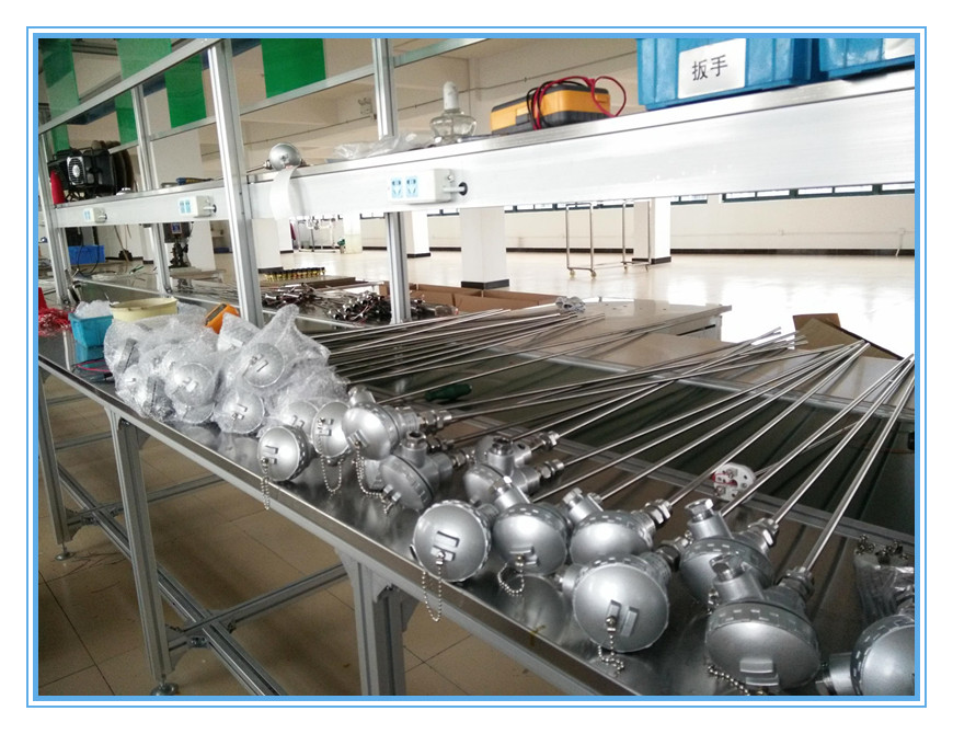 熱電阻、pt100熱電阻、鎧裝熱電阻、裝配式熱電阻生產(chǎn)車(chē)間